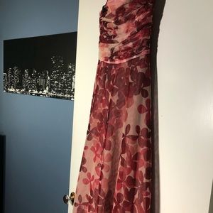 BCBG MAXAZRIA Strapless Dress Sz 0 Fit & Flare